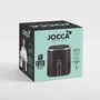 Jocca Friteuse sans huile 2196 - 5L - 1450W - Noir - Technologie Fry Force 360° pour cuisson rapide et uniforme - Grille, four et réchauffeur multifonction
