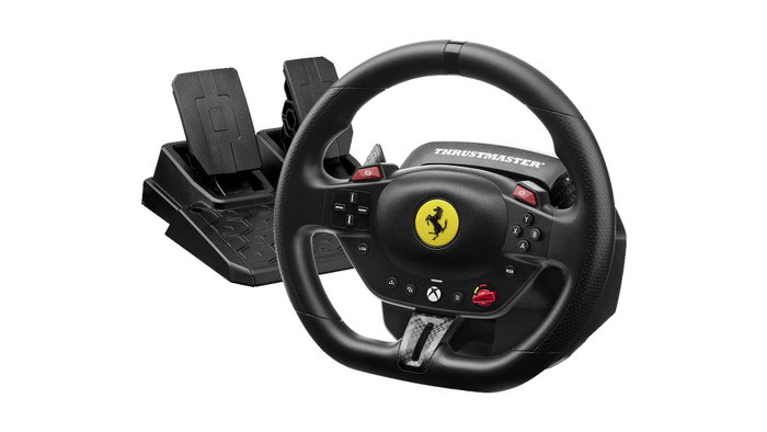 Thrustmaster T98 Ferrari 296 GTB - Volant et pédalier pour PC et Xbox Thrustmaster T98 Ferrari 296 GTB - Volant et pédalier pour PC et Xbox