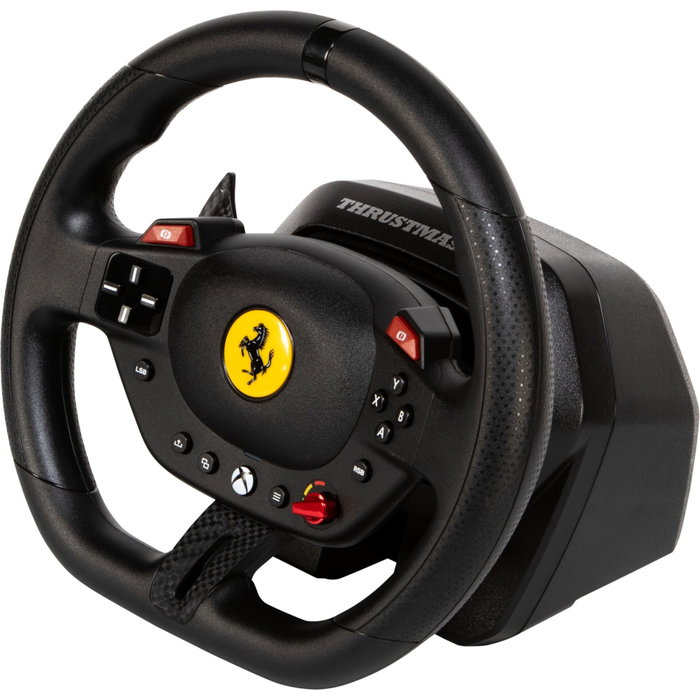 Thrustmaster Volant + pédalier T98 Ferrari 296 GTS - Noir - Pour XBOX et PC