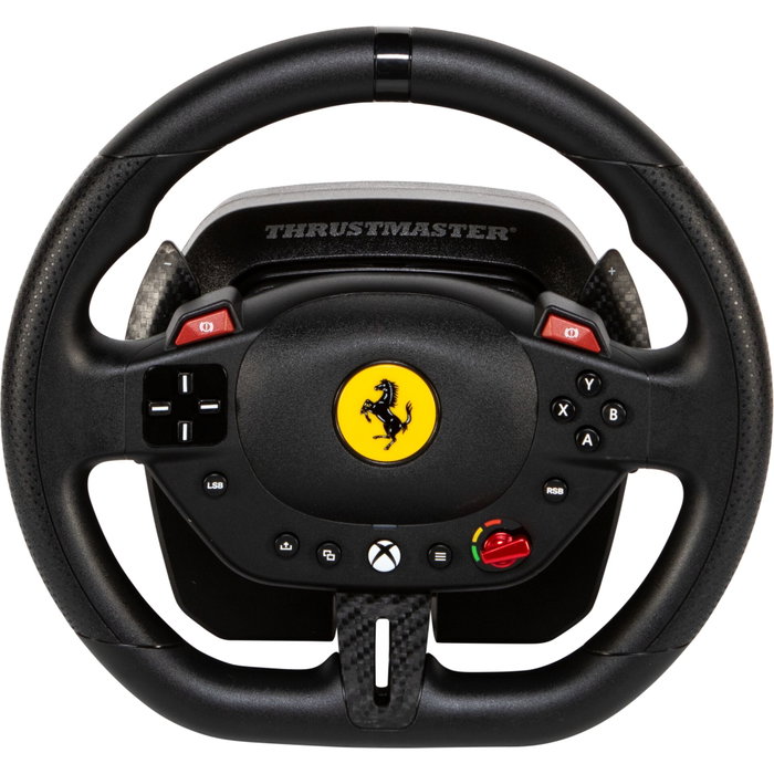 Thrustmaster Volant + pédalier T98 Ferrari 296 GTS - Noir - Pour XBOX et PC