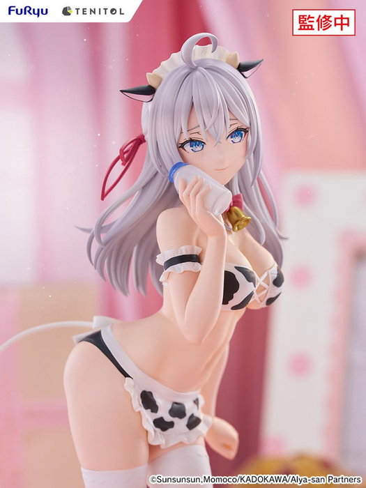 Furyu Alya Sometimes Hides Her Feelings in Russian Statuette Tenitol Tall Alya Cow Costume Ver.
