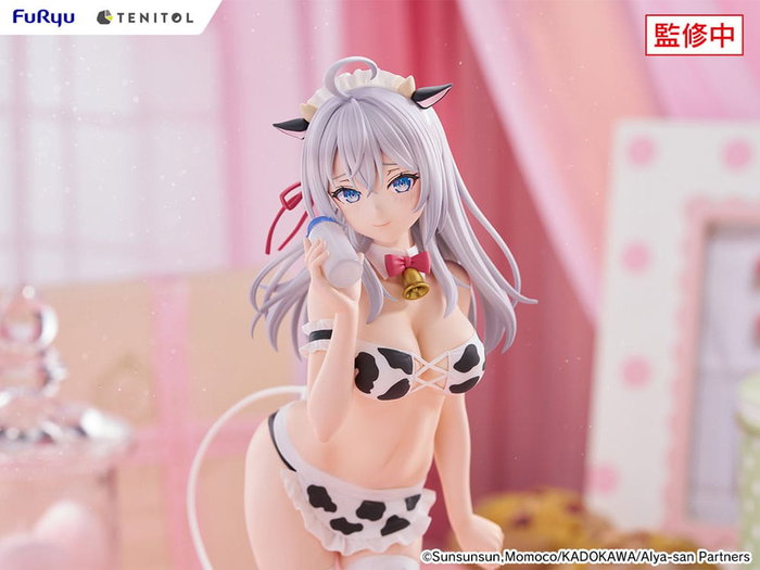 Furyu Alya Sometimes Hides Her Feelings in Russian Statuette Tenitol Tall Alya Cow Costume Ver.