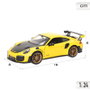 MAISTO Porsche 911 GT2 RS - Voiture miniature de collection - Métal - Échelle 1:24 - Âge : +3 ans