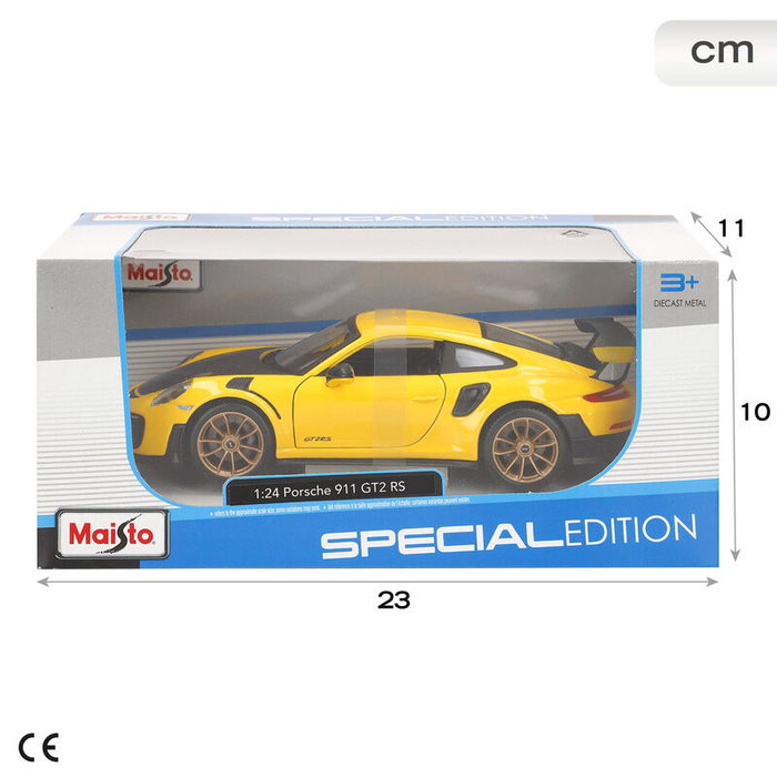 MAISTO Porsche 911 GT2 RS - Voiture miniature de collection - Métal - Échelle 1:24 - Âge : +3 ans MAISTO Porsche 911 GT2 RS - Voiture miniature de collection - Métal - Échelle 1:24 - Âge : +3 ans