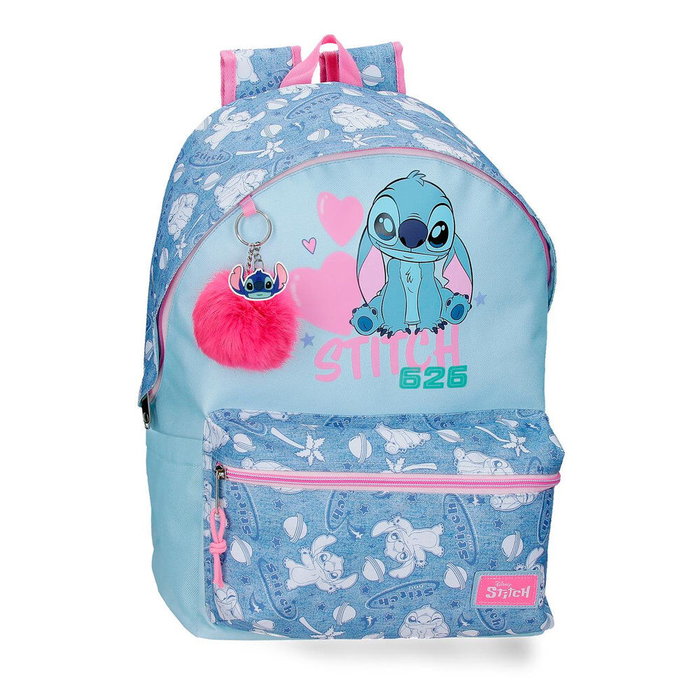 JOUMMA BAGS Sac à dos Hearts Stitch Disney adaptable 44cm JOUMMA BAGS Sac à dos Hearts Stitch Disney adaptable 44cm