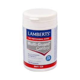 Lamberts Multi-Guard Control 120 comprimés | Multivitamines et minéraux pour l'équilibre énergétique