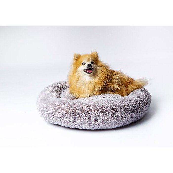 Lit pour animal domestique GO GIFT L Gris 66 x 120 x 66 cm Lit pour animal domestique GO GIFT L Gris 66 x 120 x 66 cm