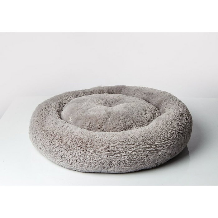 Lit pour animal domestique GO GIFT L Gris 66 x 120 x 66 cm Lit pour animal domestique GO GIFT L Gris 66 x 120 x 66 cm