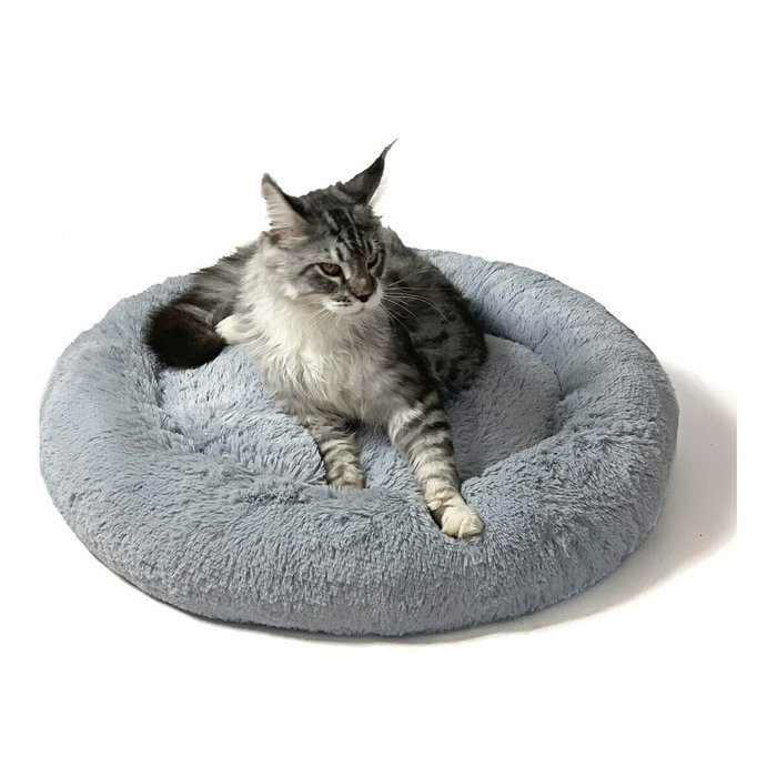 Lit pour animal domestique GO GIFT L Gris 66 x 120 x 66 cm Lit pour animal domestique GO GIFT L Gris 66 x 120 x 66 cm