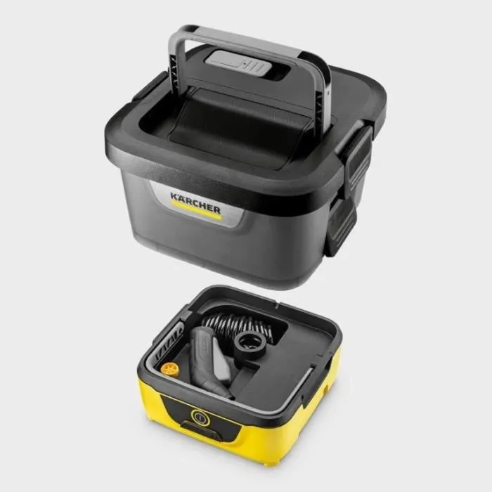 Karcher Nettoyeur mobile haute pression sans fil OC 4 - Réservoir 8 L, Autonomie 22 min - Pour vélo, chaussures, animaux de compagnie