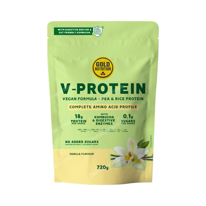 GOLD NUTRITION V-PROTEIN Vanille 720g GOLD NUTRITION V-PROTEIN Vanille 720g