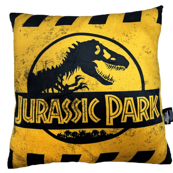 SD TOYS Coussin décoratif Jurassic Park avec Logo - Taille 45x45 cm SD TOYS Coussin décoratif Jurassic Park avec Logo - Taille 45x45 cm
