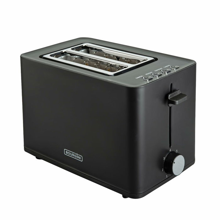 Bourgini 14.0402.00.00 Grille-pain et presse à sandwich Noir