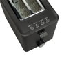 Bourgini 14.0402.00.00 Tostadora Tosti Grille-pain avec Accessoires Sandwichs Noir Mat 850W