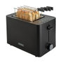 Bourgini 14.0402.00.00 Tostadora Tosti Grille-pain avec Accessoires Sandwichs Noir Mat 850W
