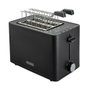 Bourgini 14.0402.00.00 Tostadora Tosti Grille-pain avec Accessoires Sandwichs Noir Mat 850W