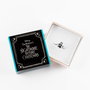Disney Jack Skellington Bague 'Pesadilla Antes de Navidad' en Argent Ajustable avec Pierre Transparente - Emballage Officiel Disney