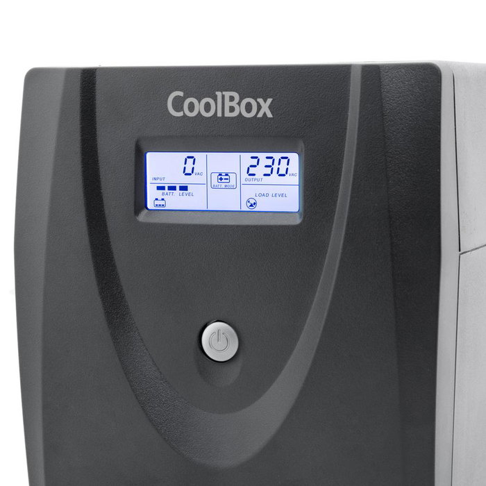 Coolbox SAI Guardian 3 800 VA 480 W avec écran LCD, onduleur