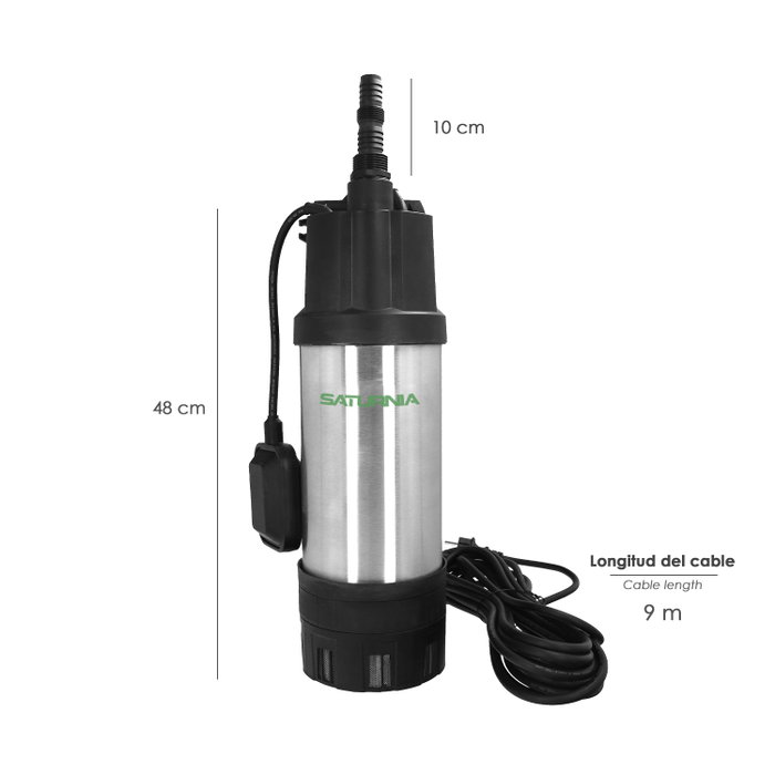 SATURNIA Pompe à eau submersible multiétage 1000W SATURNIA Pompe à eau submersible multiétage 1000W