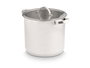 Kinvara Olla à induction avec couvercle en verre 24 cm, acier inoxydable et verre, argent (Set de 4)