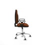 PIQUERAS Y CRESPO Chaise de bureau Algarra, similicuir marron