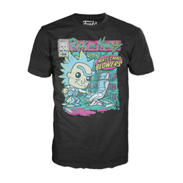 Funko Camiseta Rick & Morty Morty Mind Blowers Édition Limitée Taille L