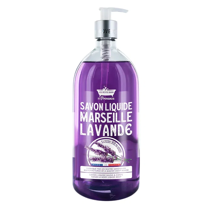Les Petites Bains de Provence Savon liquide Marseille Lavande Les Petites Bains de Provence Savon liquide Marseille Lavande