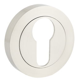 HERRAJES ALK Serrure Yale R Ø50 Aluminium Nickel Brossé Noir Mat