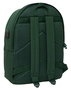 Safta Mochila Basics Sac à dos double pour ordinateur portable 15,6 pouces avec chargeur USB, vert, 31 x 44 x 18 cm