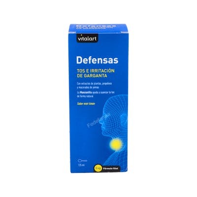 VITALART Defensas Tos et Irritación de Garganta 125 ml VITALART Defensas Tos et Irritación de Garganta 125 ml