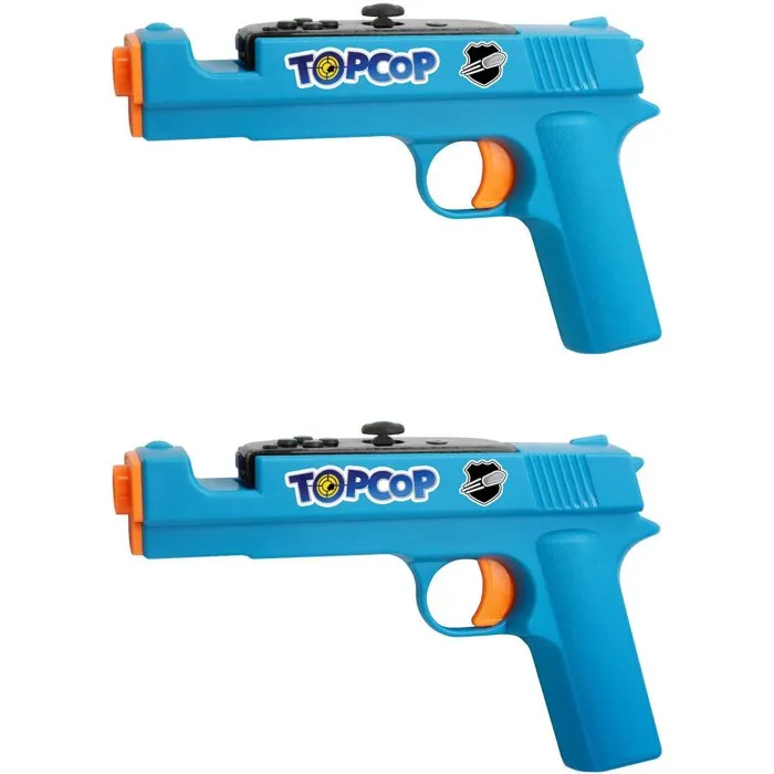 Just For Games Top Cop Police Training Kit - Jeu Nintendo Switch - Code in a Box - Arcade et Tir - Solo et Multijoueur