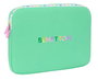 Safta Housse d'ordinateur portable 15.6 pouces Benetton - Taille Mint, 39.5 x 27.5 x 3.5 cm