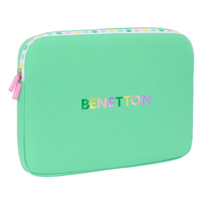 Housse d'ordinateur portable Benetton Mint Vert 15,6'' 39,5 x 27,5 x 3,5 cm Housse d'ordinateur portable Benetton Mint Vert 15,6'' 39,5 x 27,5 x 3,5 cm