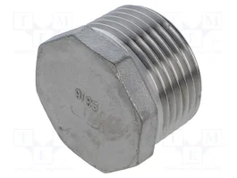 GEBO Bouchon Mâle G 1'' Extérieur en Acier Inoxydable 1.4408