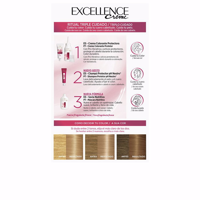 L'Oréal Paris Excellence Crème #4.15 Brun Foncé Givré