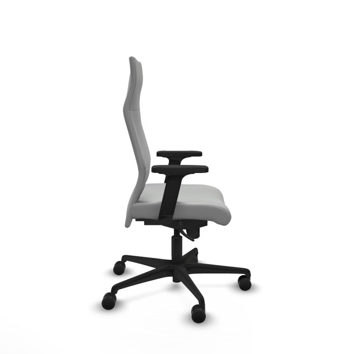 Piqueras Y Crespo Fauteuil Albacete, Mécanisme Sincro, Similicuir Gris Clair Piqueras Y Crespo Fauteuil Albacete, Mécanisme Sincro, Similicuir Gris Clair