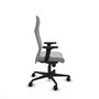 Piqueras Y Crespo Fauteuil Albacete, Mécanisme Sincro, Similicuir Gris Clair