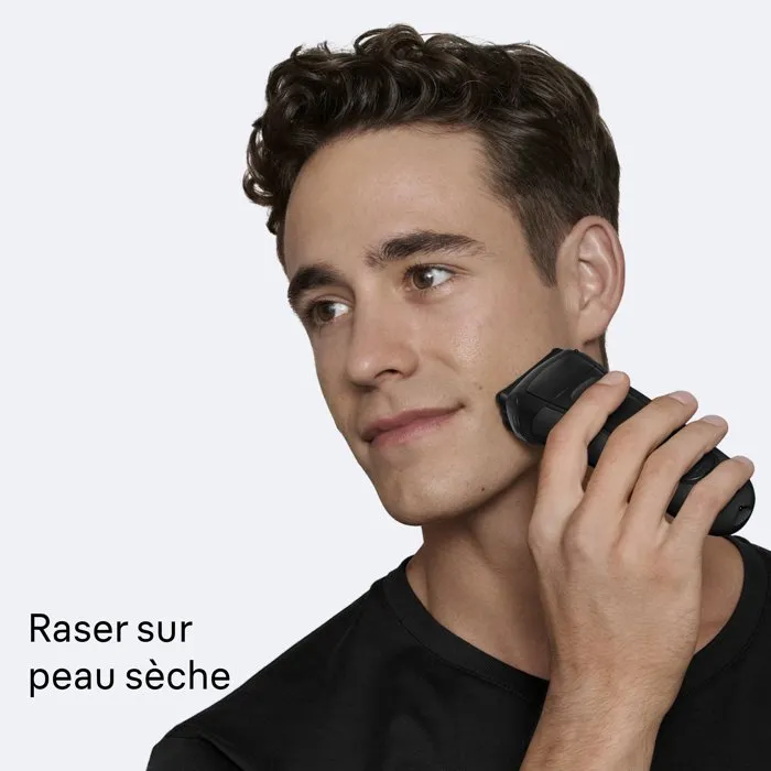 Braun Series 3 300s - Rasoir électrique homme étanche avec tondeuse - 30 min d'autonomie - Noir