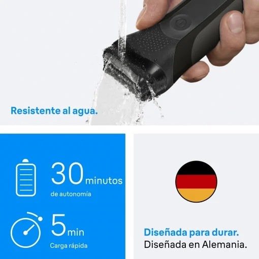 Braun Rasoir électrique Série 3 300s - Noir