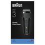 Braun Rasoir électrique Série 3 300s - Noir