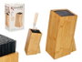 Kinvara Tacoma Bambu Boîte de Rangement Naturelle 15x24.5x10 cm (Set de 6)