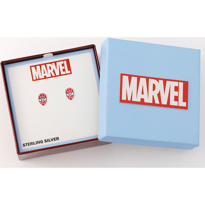 PEERS HARDY Boucles d'oreilles Spiderman Marvel argent PEERS HARDY Boucles d'oreilles Spiderman Marvel argent