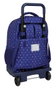 Benetton Sac à dos grand à roulettes compact et extensible Drop 33x45x22 cm - Sac à dos trolley pour voyage