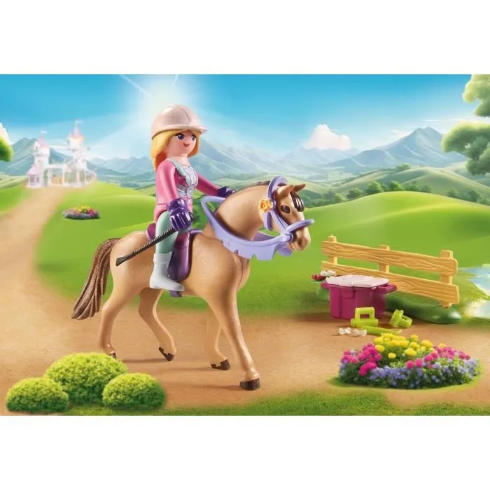 Playmobil 71801 - Princesse Cavalière Magic avec Cheval et Matériel Équestre - 39 Pièces - Jeu de Construction - À Partir de 4 Ans