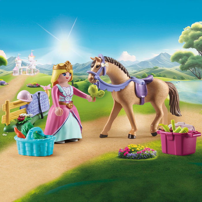 Playmobil Starter Pack Princesse avec cheval et accessoires 71801 Playmobil Starter Pack Princesse avec cheval et accessoires 71801