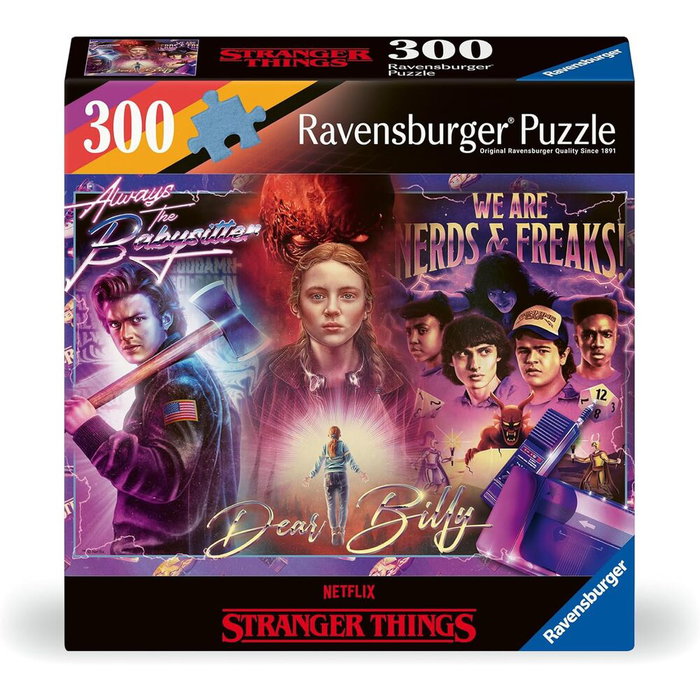 Ravensburger Puzzle Stranger Things Cher Billy (300 pièces)