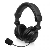 Ewent EW3564 Casque Stéréo Filaire Pliable avec Microphone et Contrôle du Volume pour PC