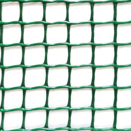 Faura Rouleau de maille légère cadrinet verte, 1 x 25 m, 10 x 10 mm