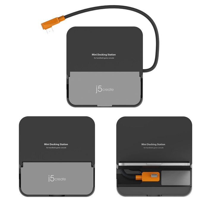 Hub USB j5create JCD624-N Noir Gris