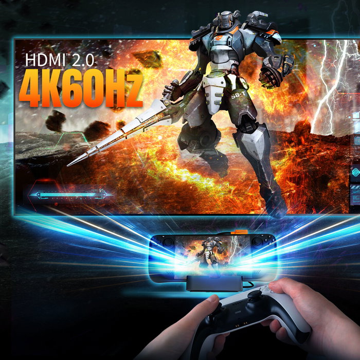 Hub USB j5create JCD624-N Noir Gris